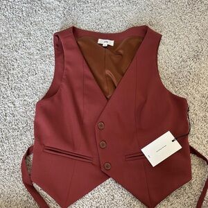 LPA Burgundy Vest